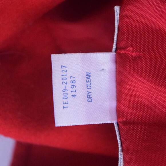 Pendleton Vintage Wool Zip Front Bomber Jacket in Red Oversized - Picture 10 of 10